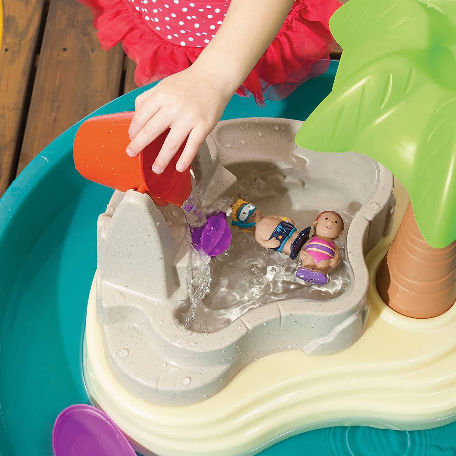 Step2 Splish Splash Seas Water Table Kids Water Table With Umbrella