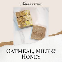 Noraa Body Love Oatmeal Milk & Honey Soap