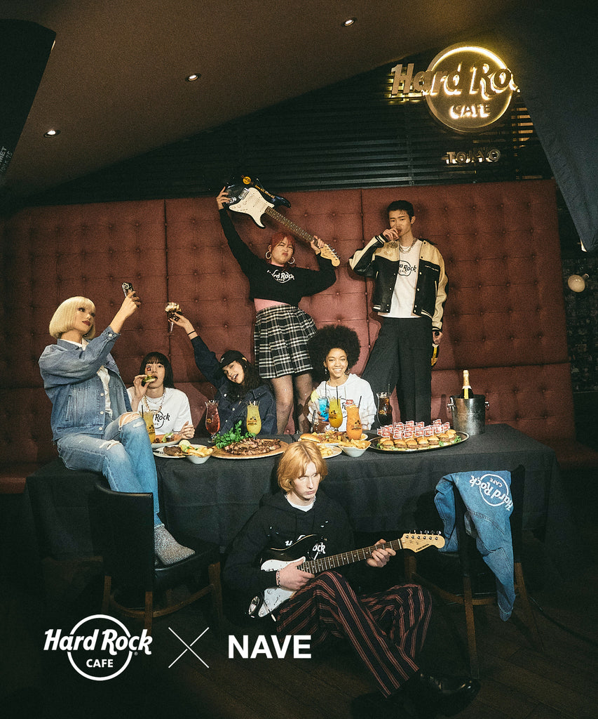 Hard Rock Cafe ×NAVE コラボレーション情報