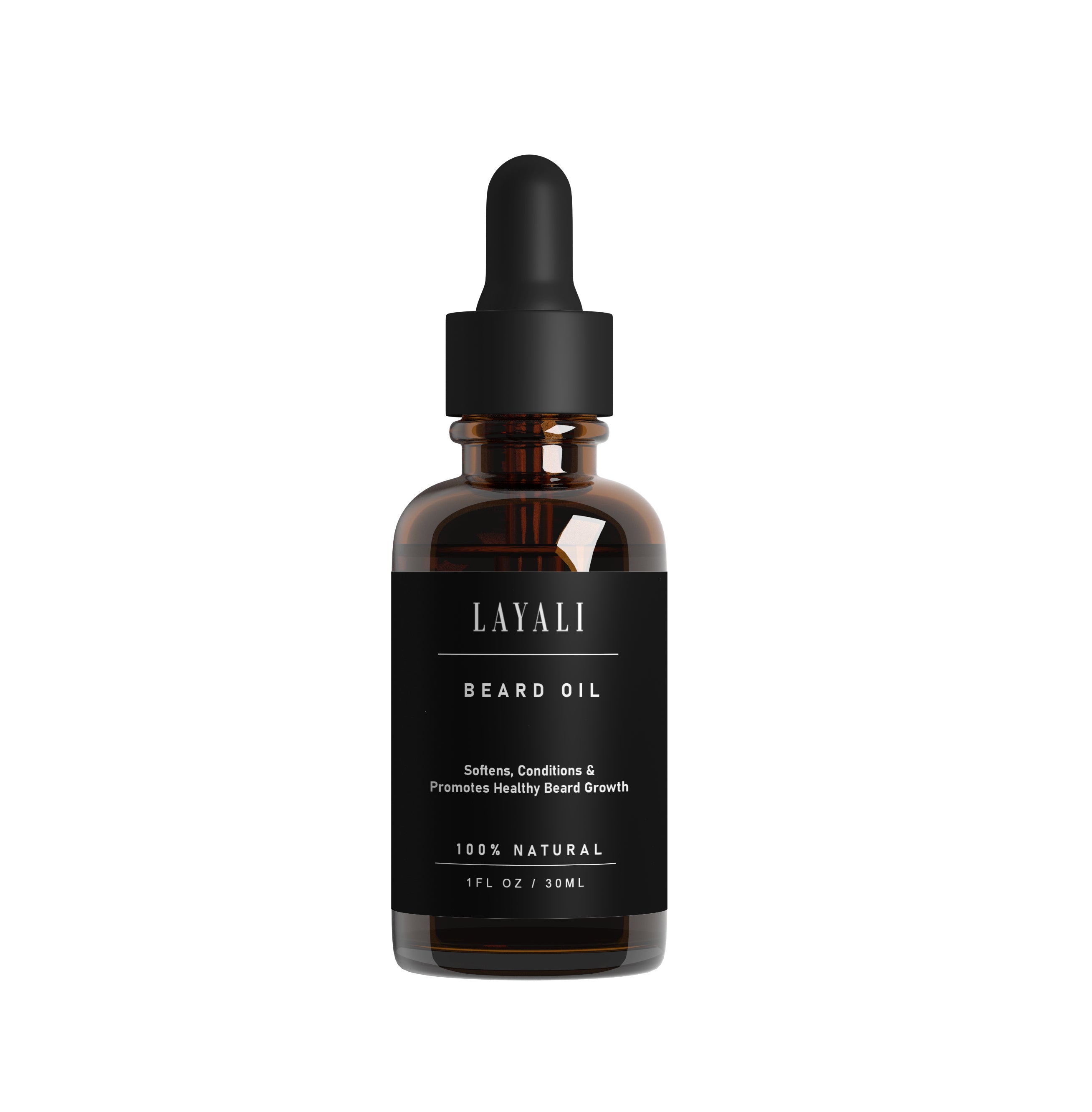 Luxury Beard Oil - Unscented - Layali product image