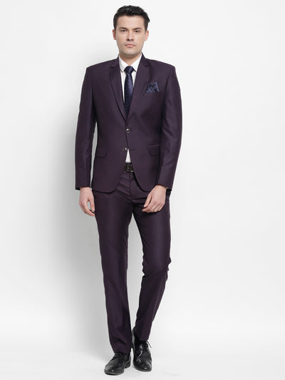 Purple Slim Fit Straight Dress Pants Men 2019 Brand New Formal Office  Flat-Front Trousers Mens Business Wedding Suit Pants Male - AliExpress