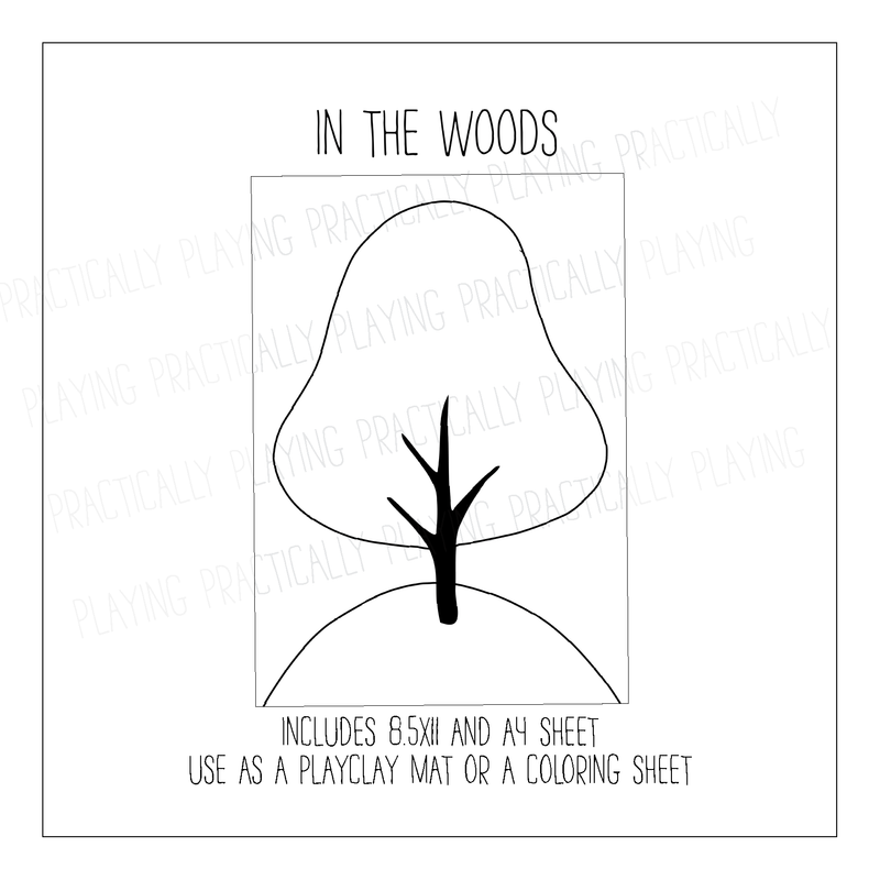 Into the Woods Coloring Sheet