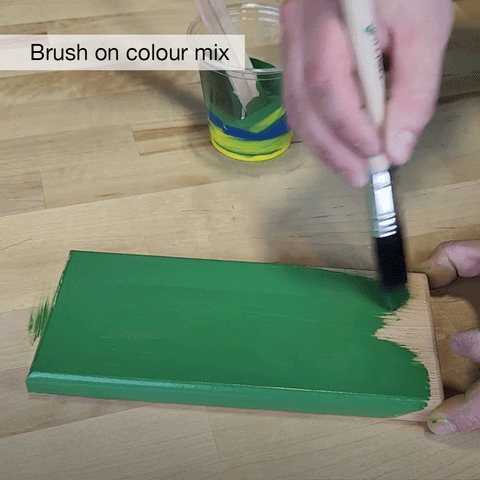 Brush and wipe Wood Wax Finish