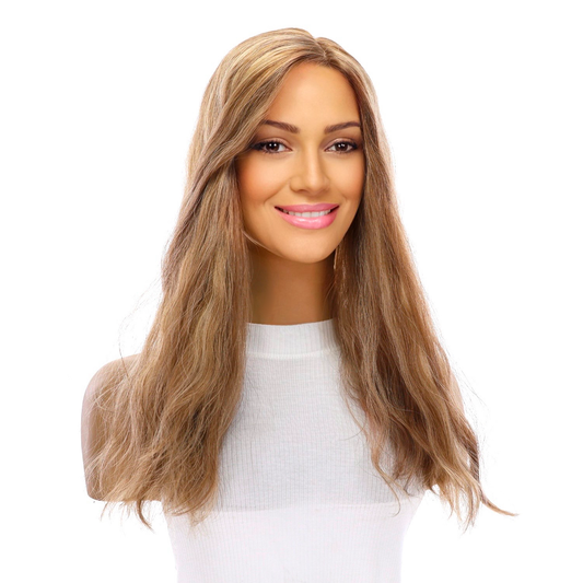 12 Halle Silk Top Wig Medium Blonde