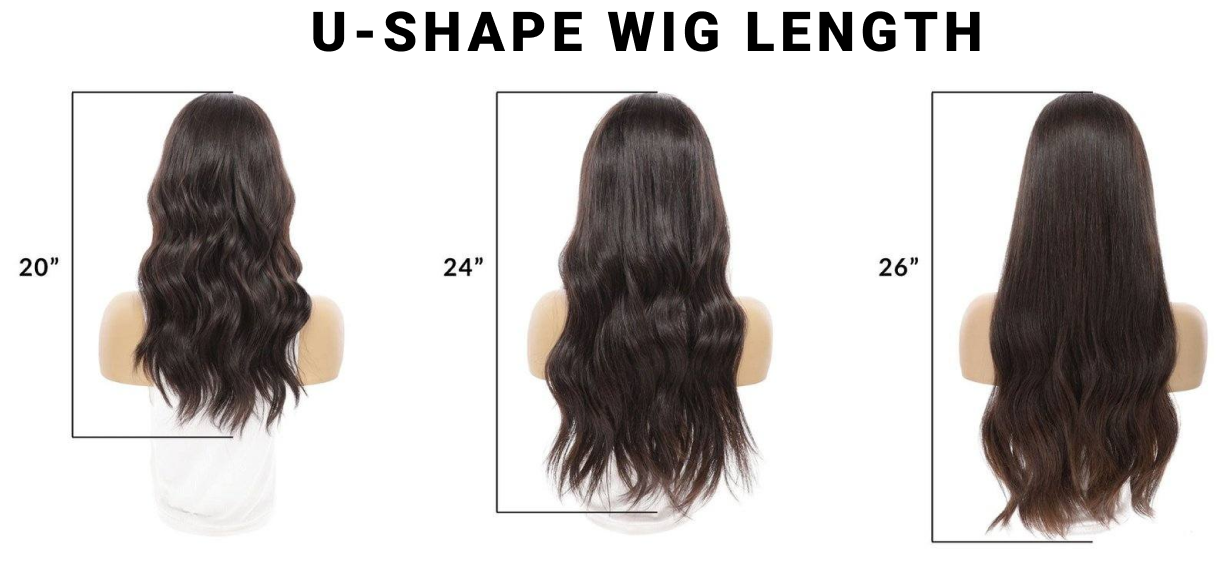 U-Shape Wig Length