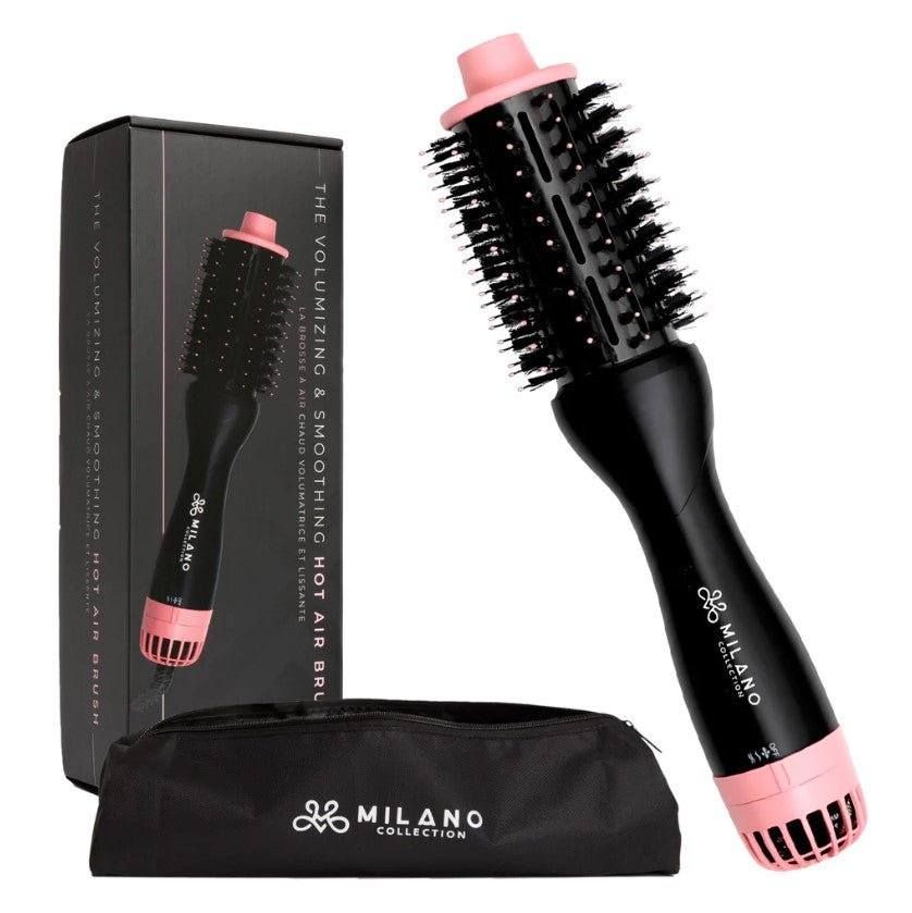 Keep your wigs’ volume full and flowing with Milano’s Volumizing & Smoothing Hot Air Brush