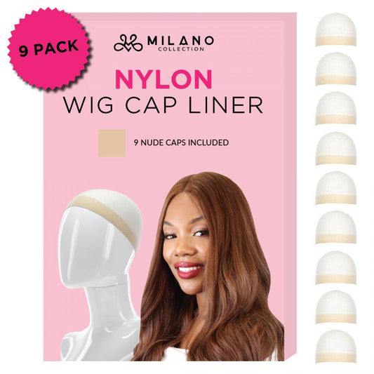 Milano Collection 17” PVC Lightweight Wig Head Mannequin for Wig Styling, Display, and Wig Storage Compatible with All T-Pins- Glossy White