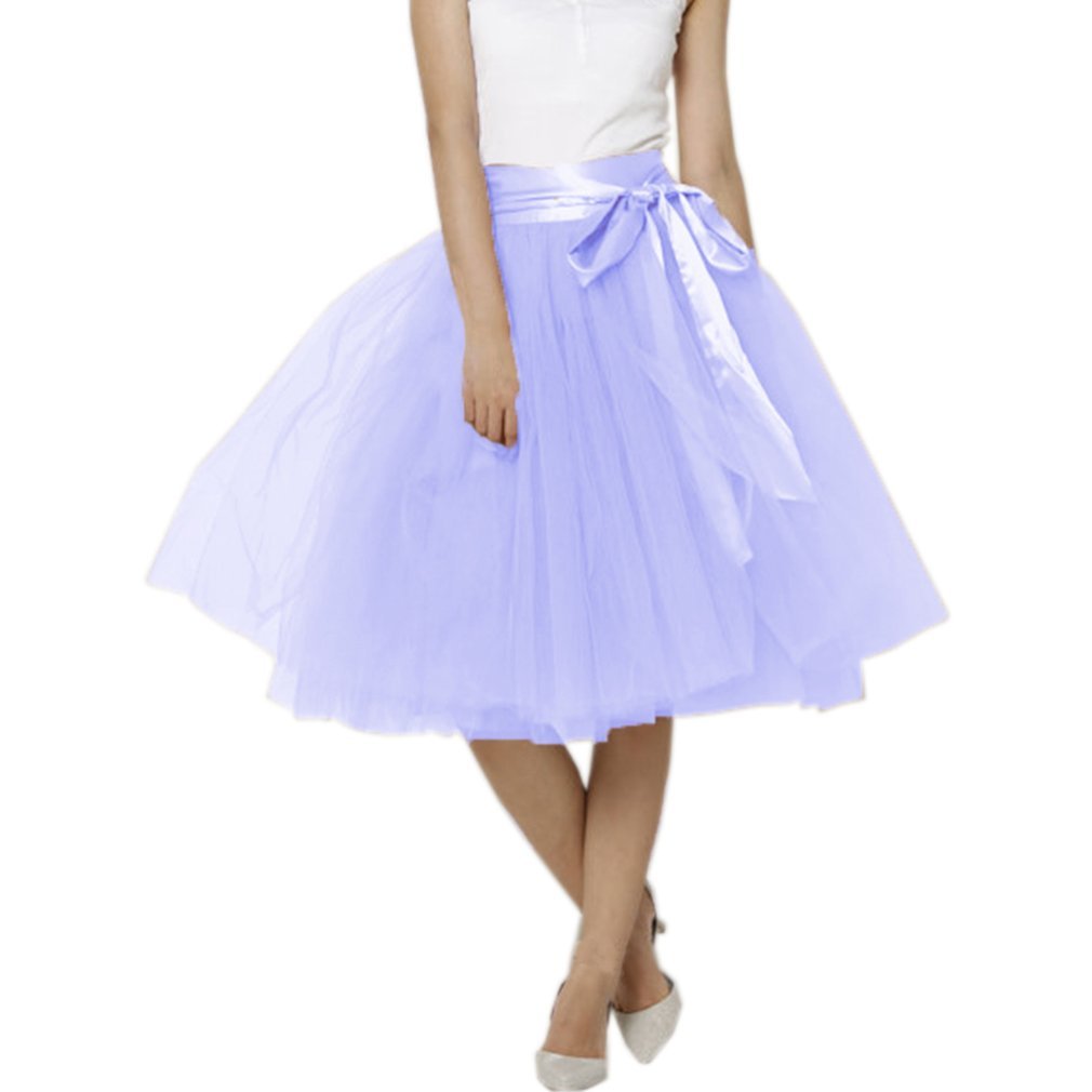 Tulle Tutu Skirt For Women A Line Short Knee Length 20+ Colors PC06 ...