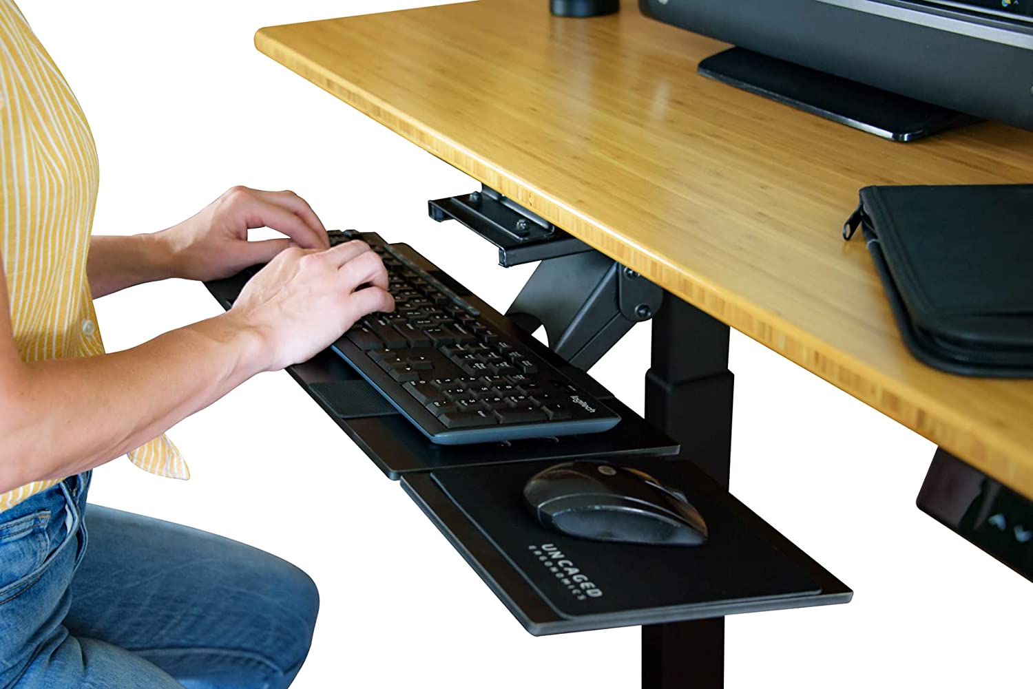 computer desk with keyboard tray near me