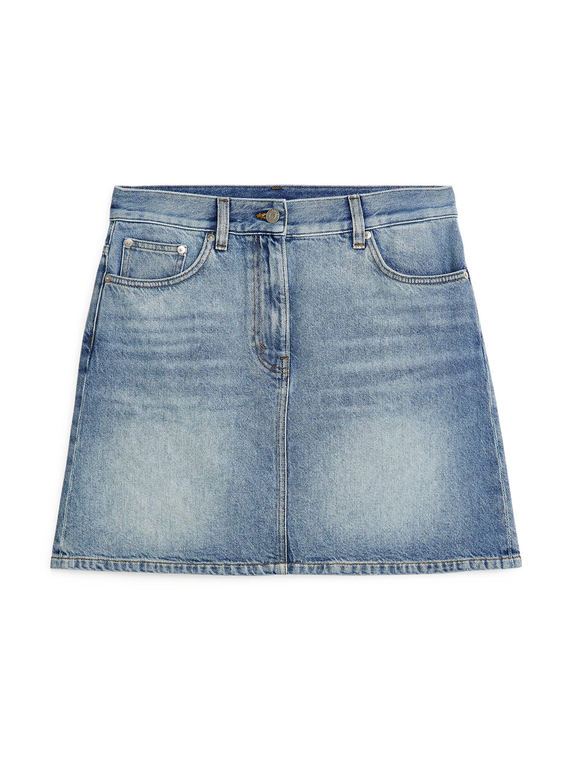 Denim mini skirt - Collagerie