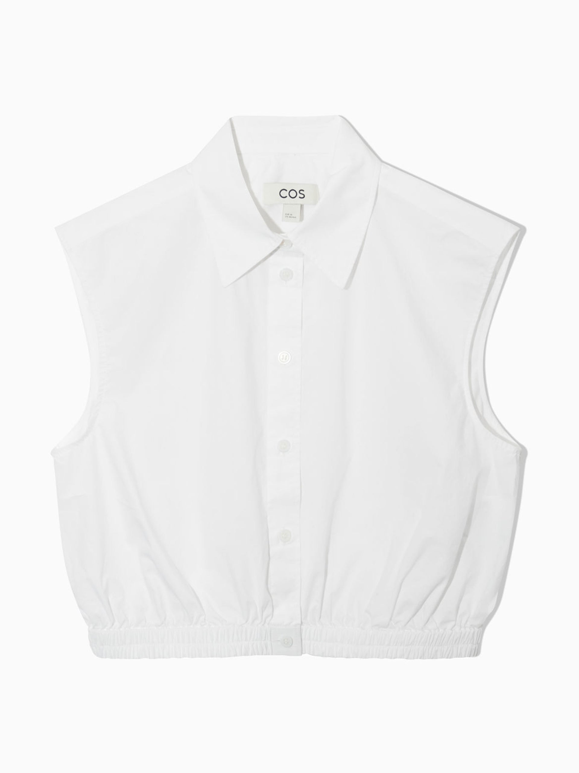 Cropped sleeveless shirt - Collagerie