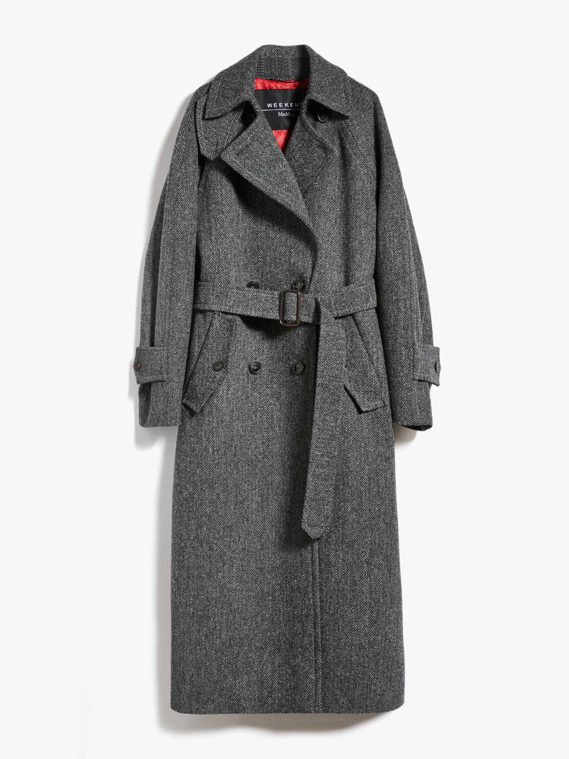 Harris grey tweed coat - Collagerie