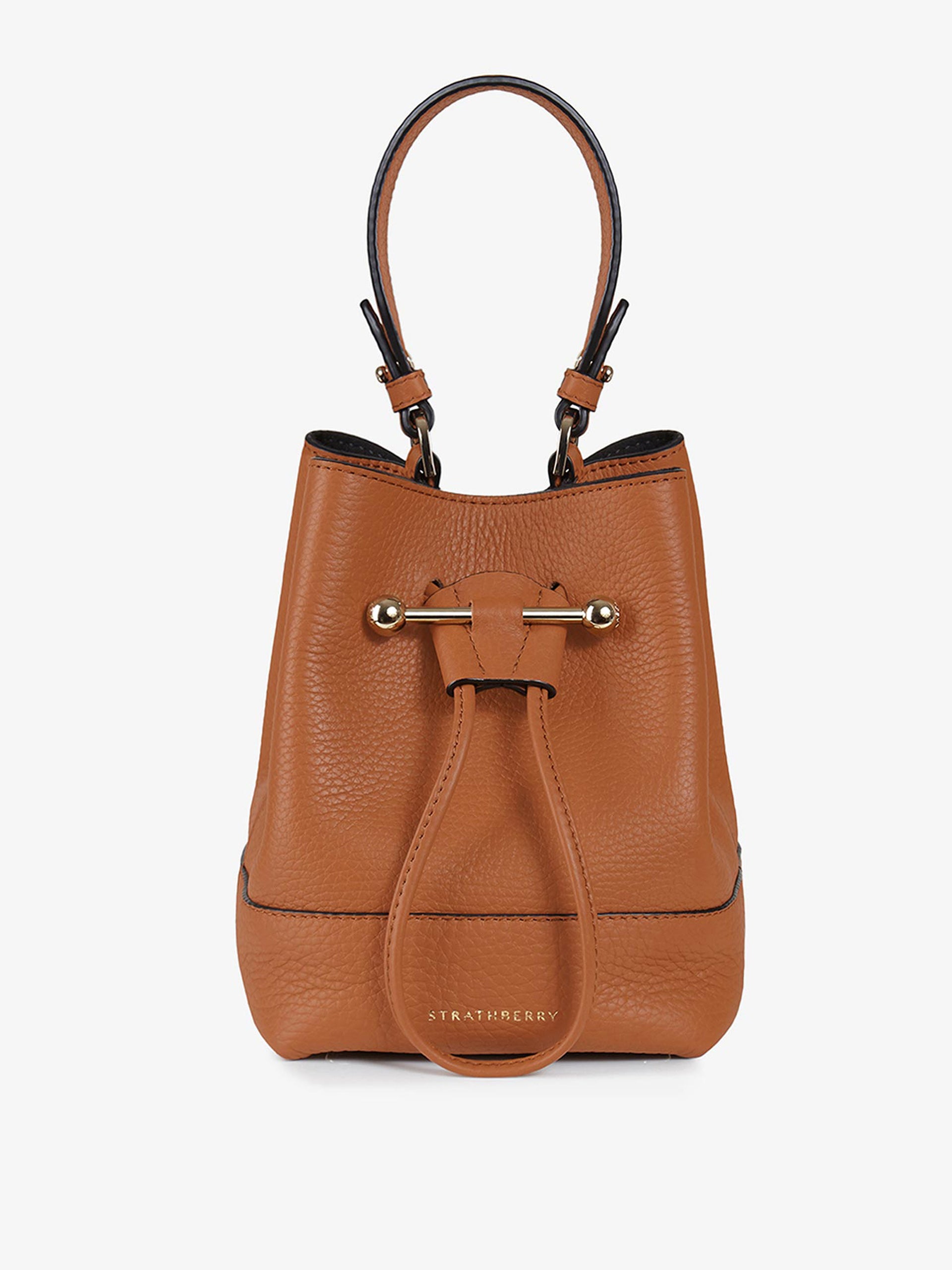 Vanilla and tan Lana Osette bucket bag - Collagerie