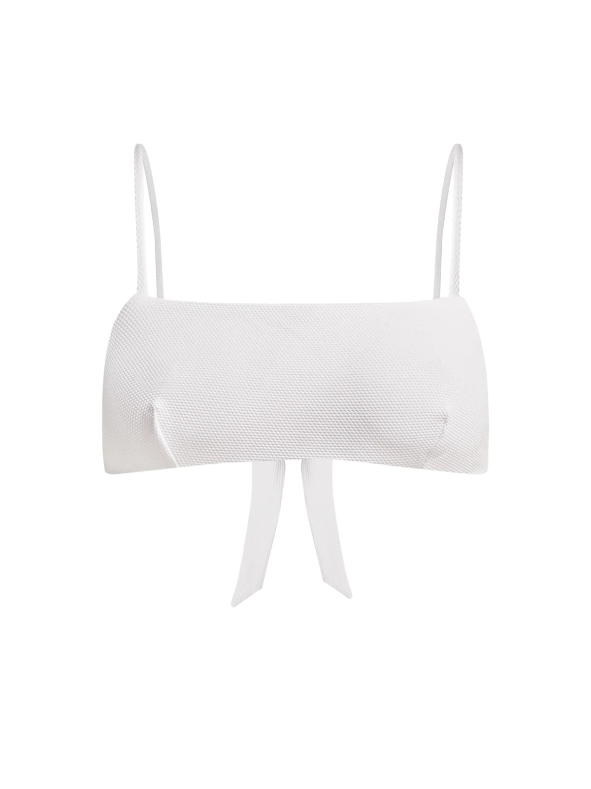 Ana white bikini top - Collagerie