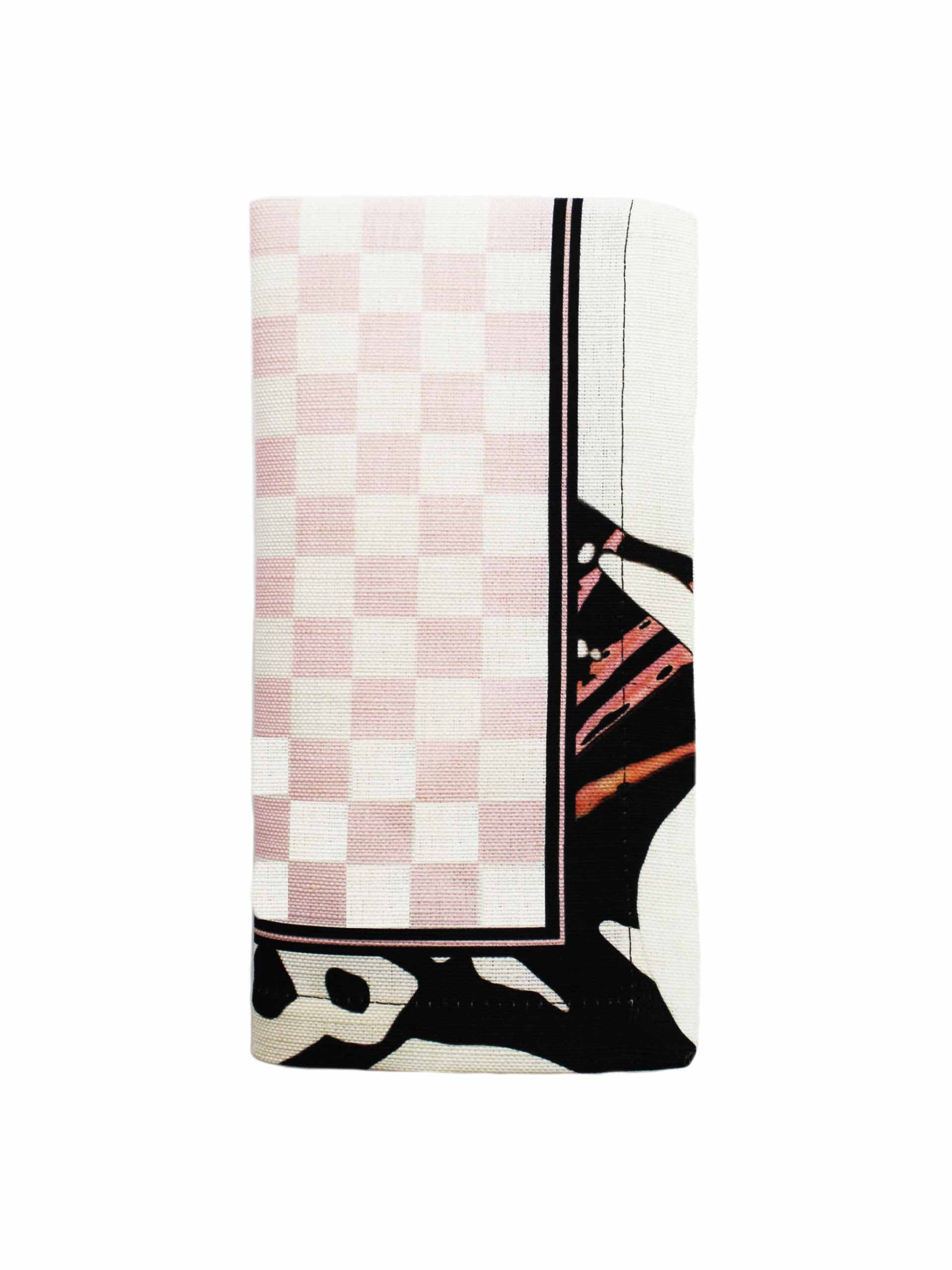 Louis Vuitton - Trunks and Bags Cotton and Silk Pink Scarf