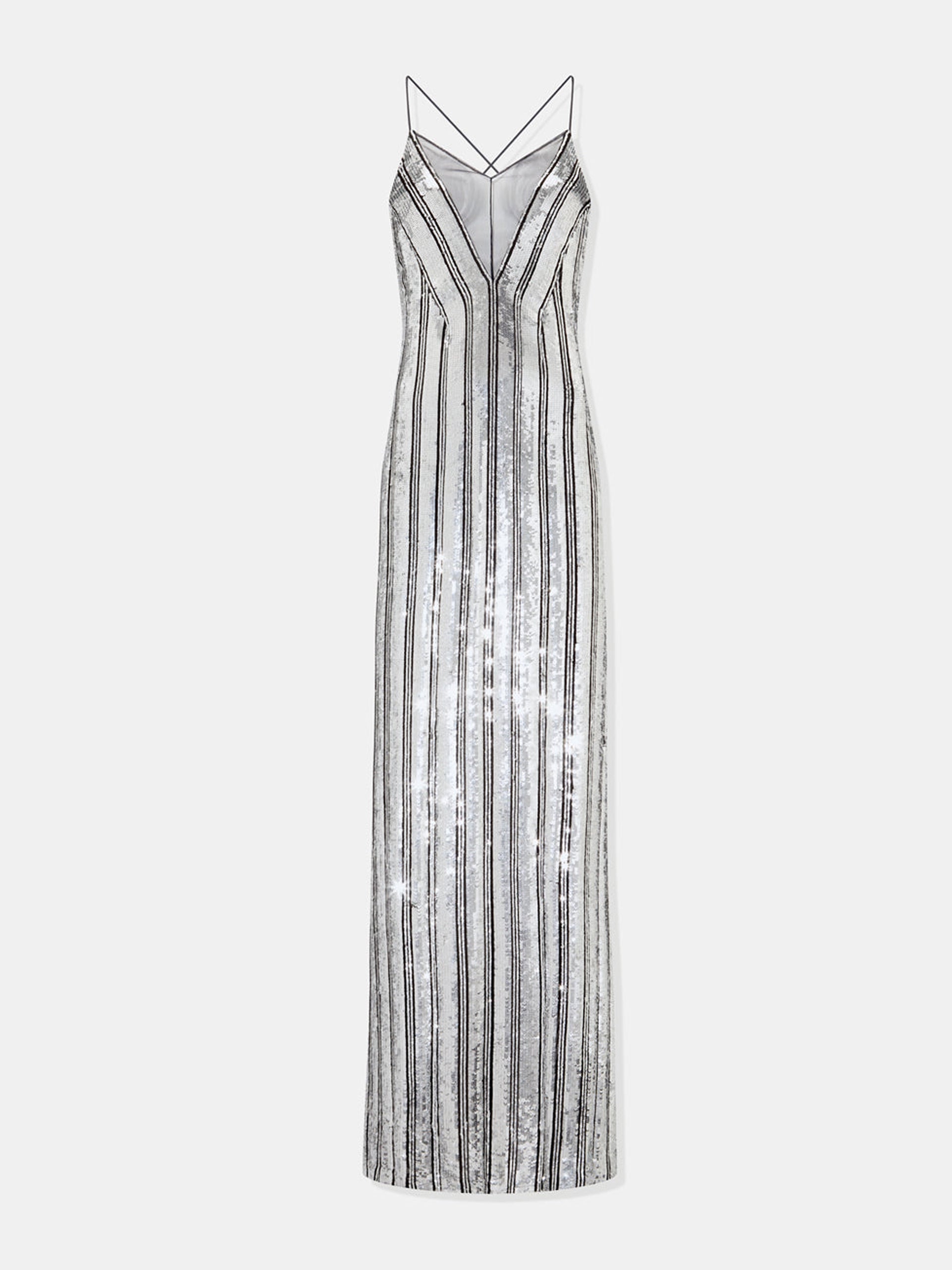 Beryl Maxi Dress Silver