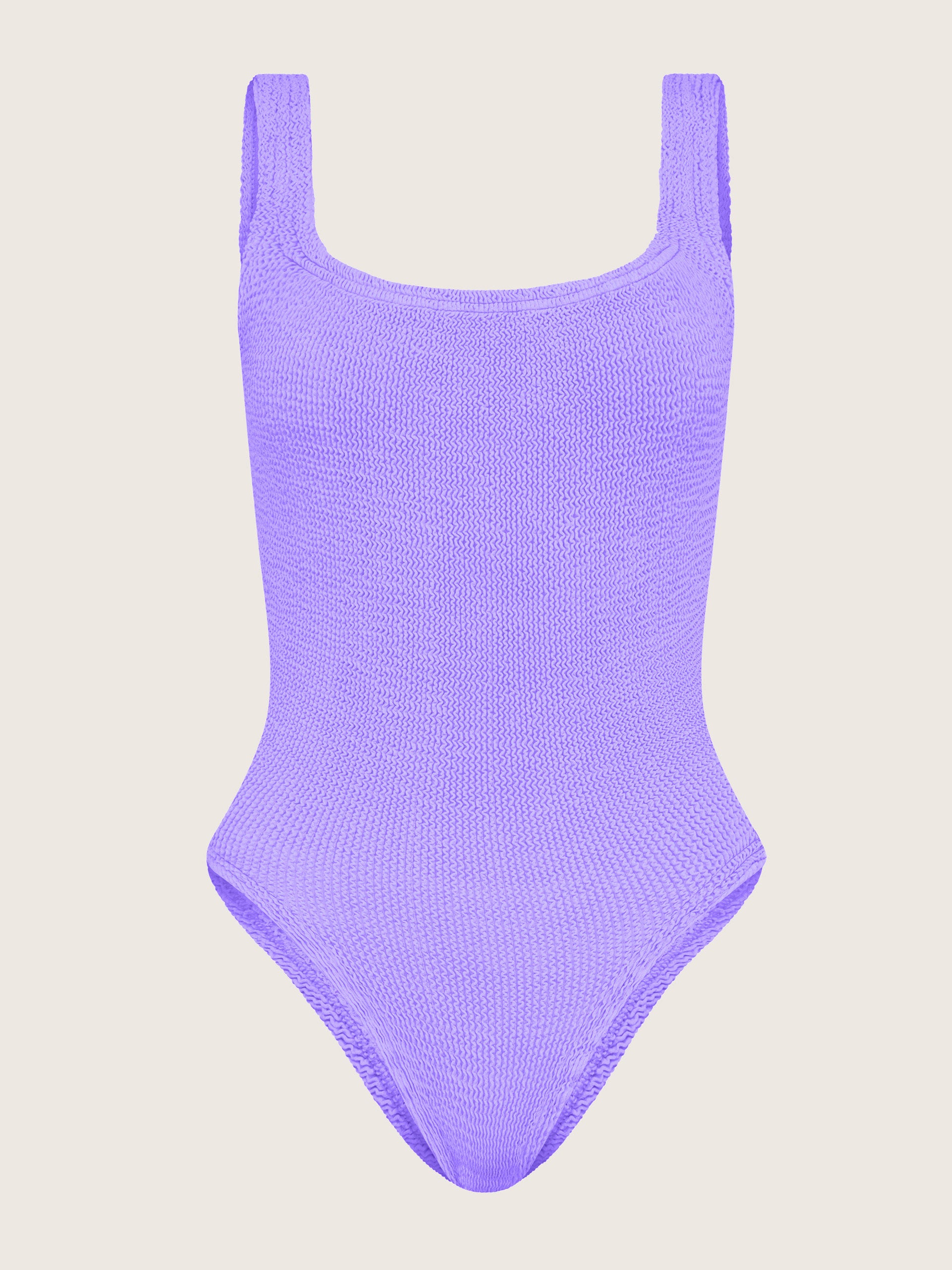 Lilac square neck swimsuit - Collagerie