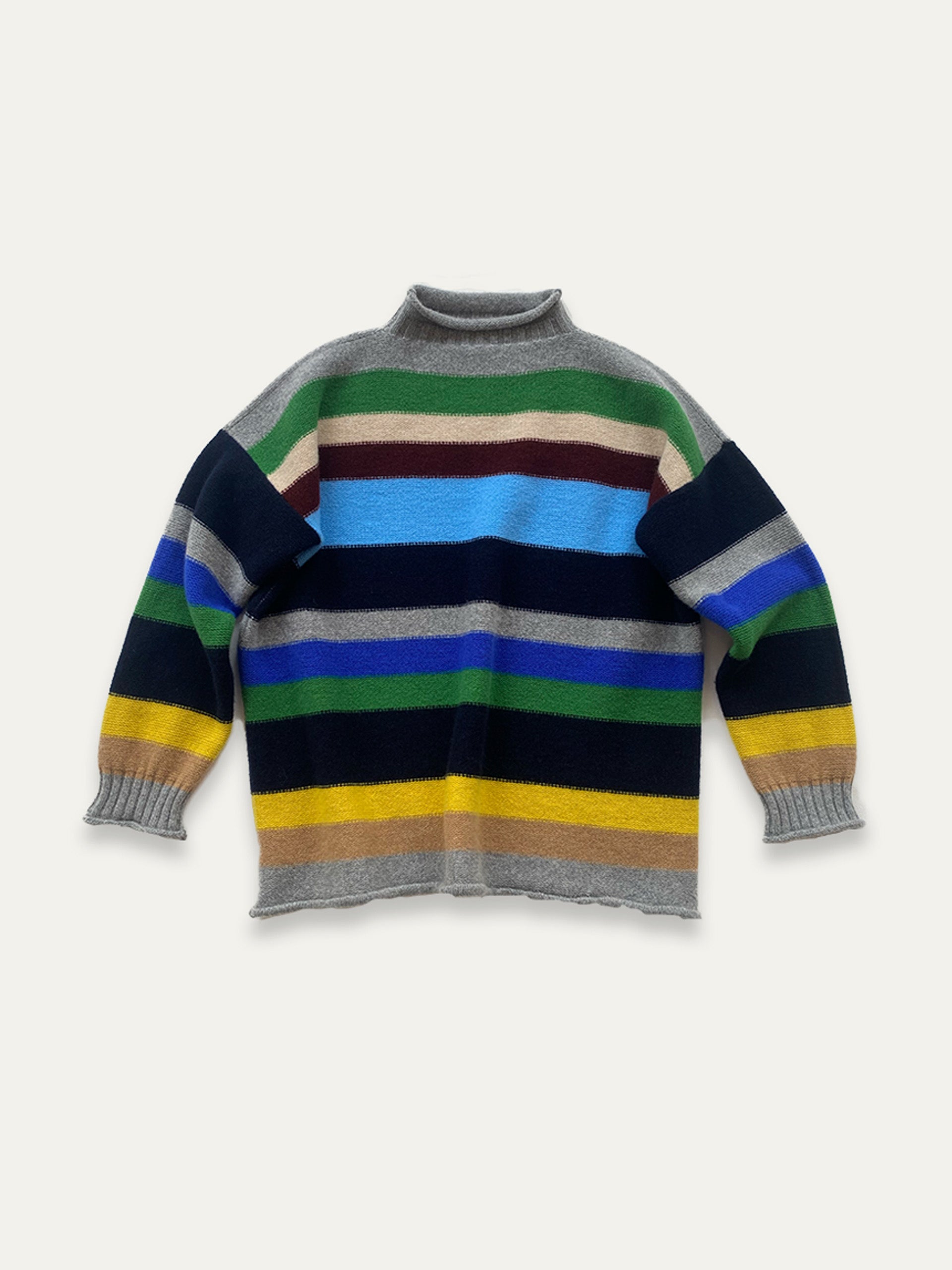 Alva boatneck striped jumper - Collagerie