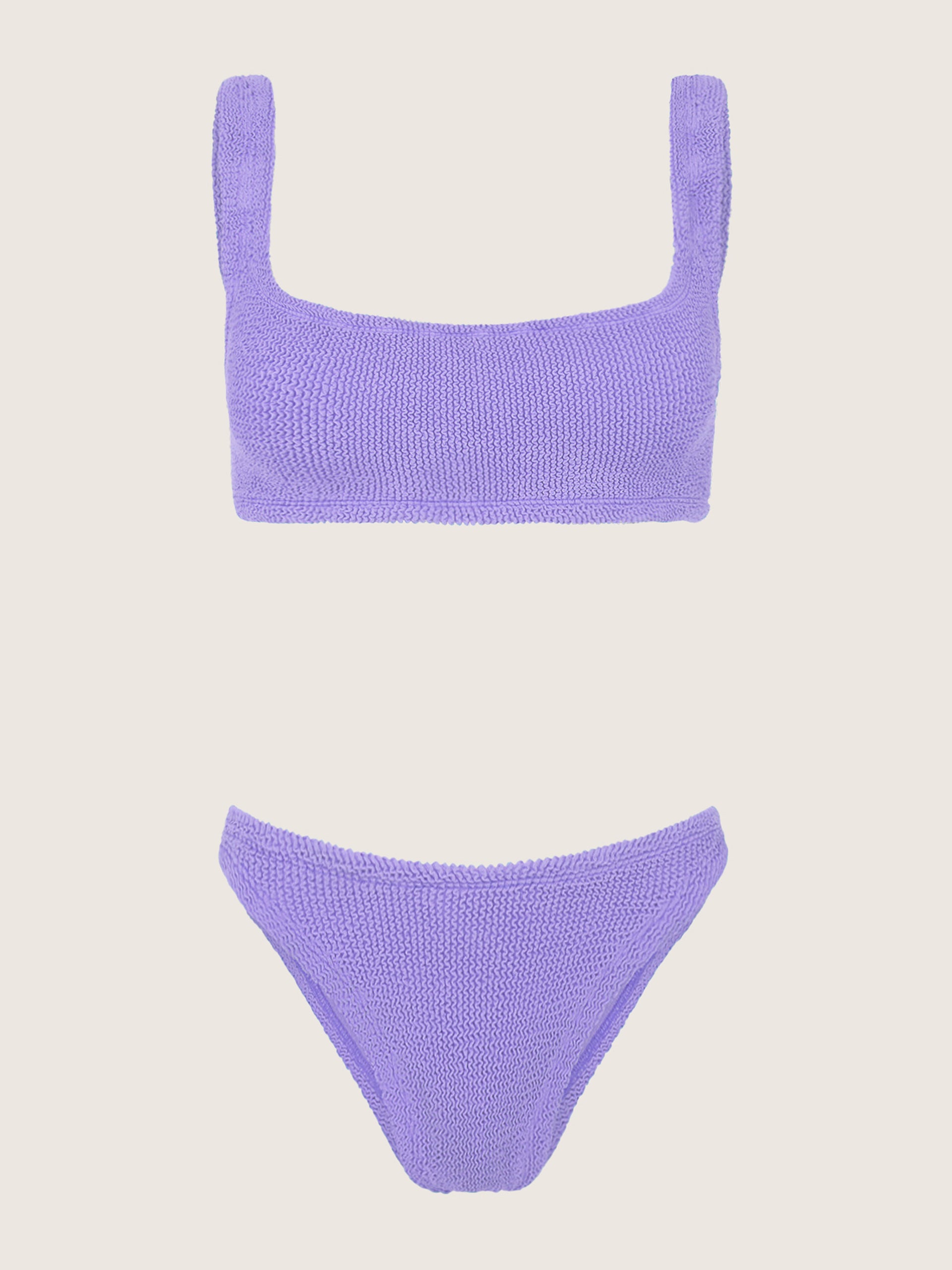 Lilac square neck Xandra bikini - Collagerie.com