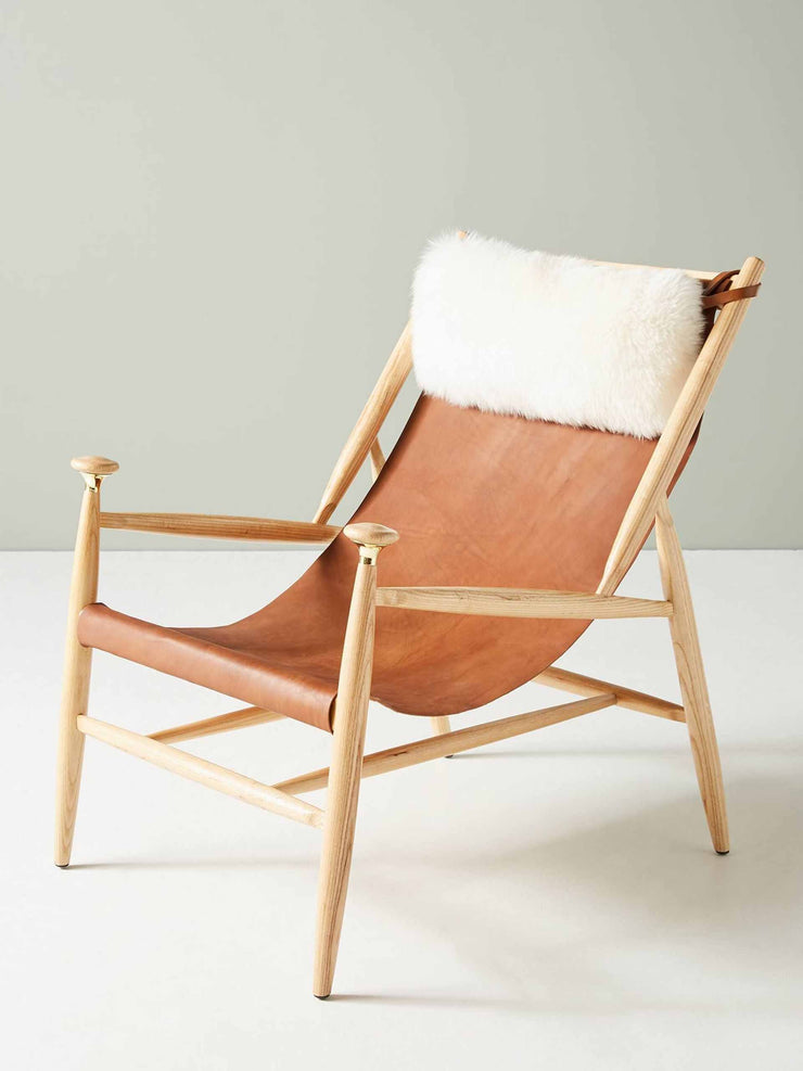 folding slingback chair