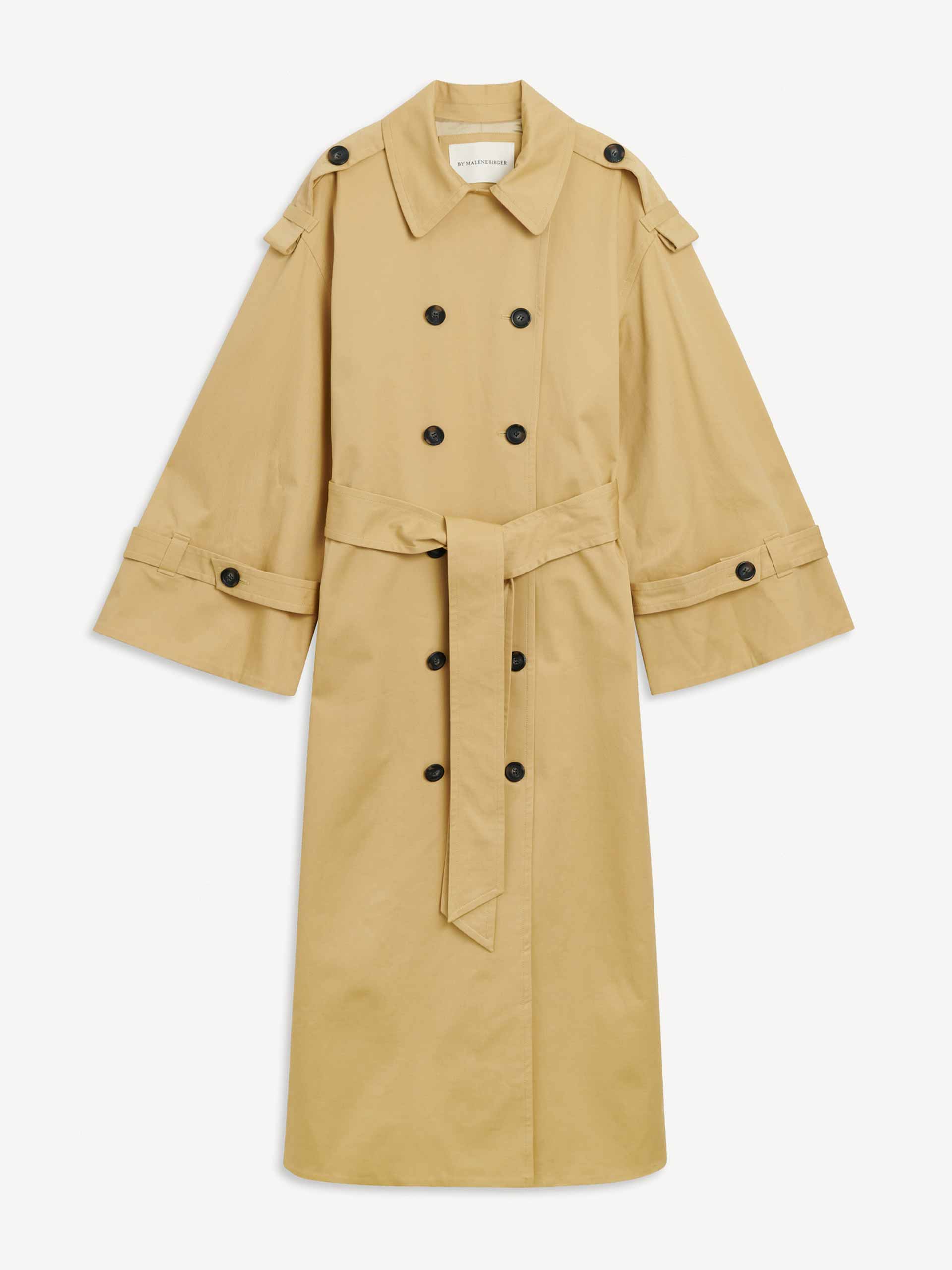 Oversized belted trench coat - Collagerie