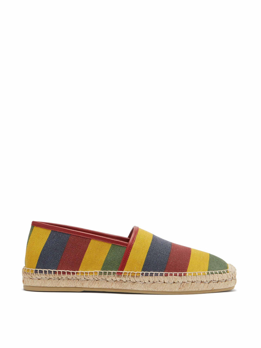 Striped canvas espadrilles – Collagerie