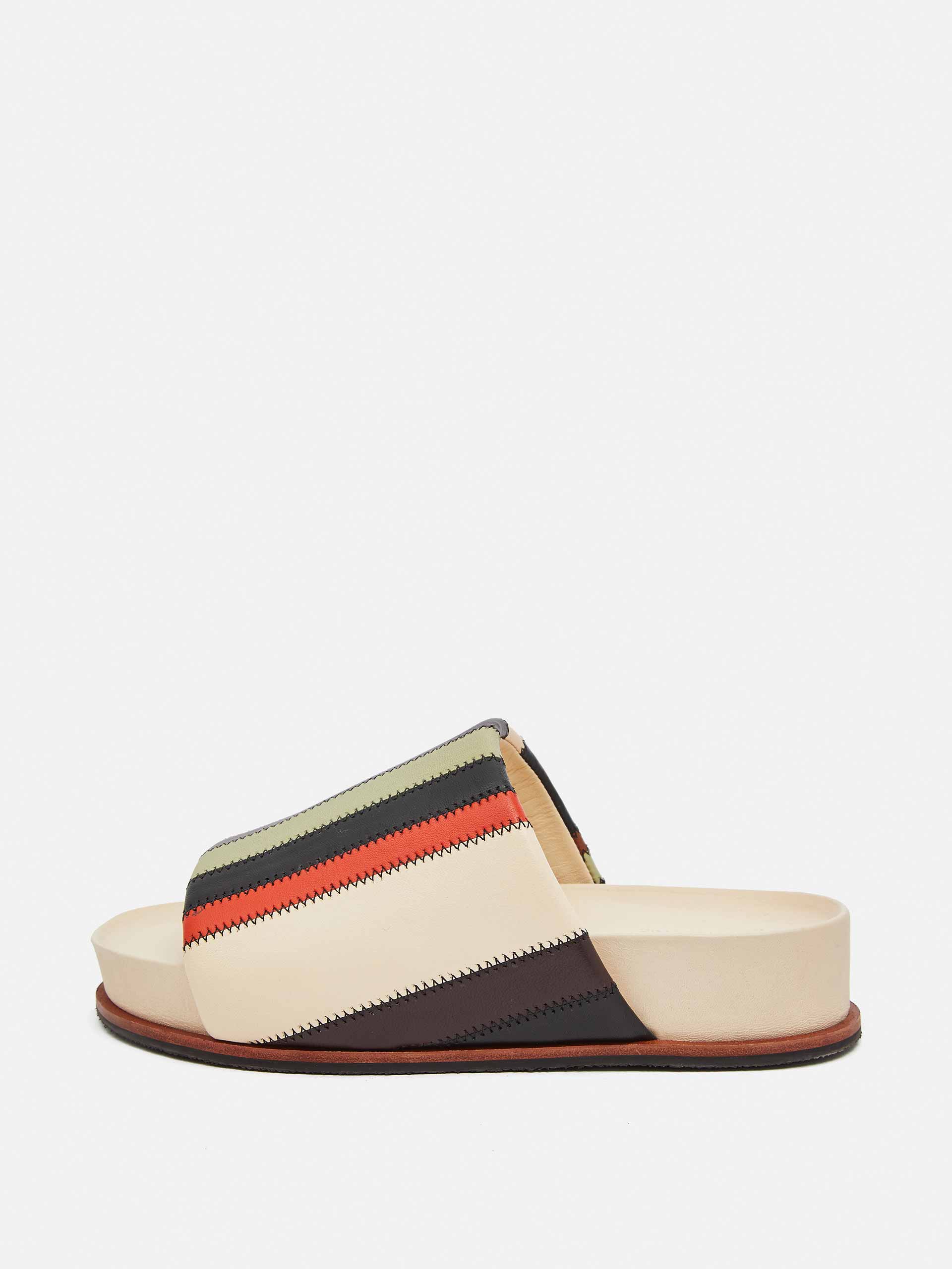 Stripe mules - Collagerie