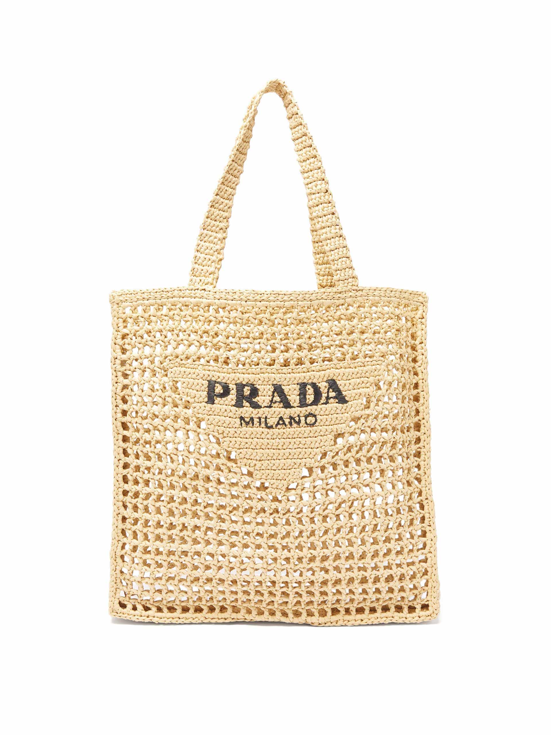 Logo woven tote bag | Collagerie.com