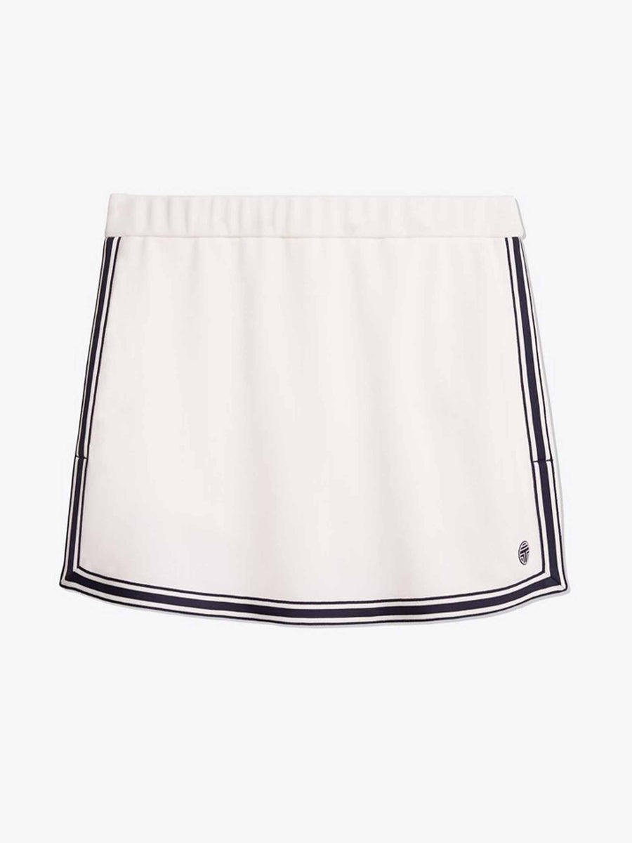 White side-slit tennis skirt – Collagerie