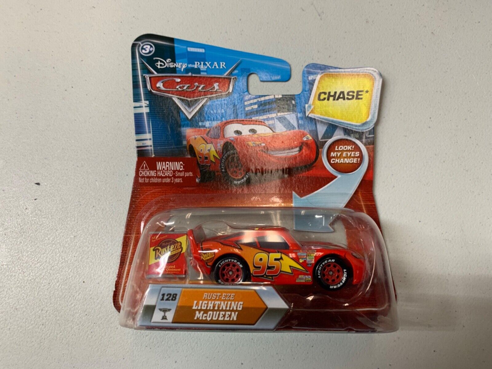 Disney Cars Look My Eyes Change Rust-Eze Lightning McQueen Chase - All  Sports Custom Framing