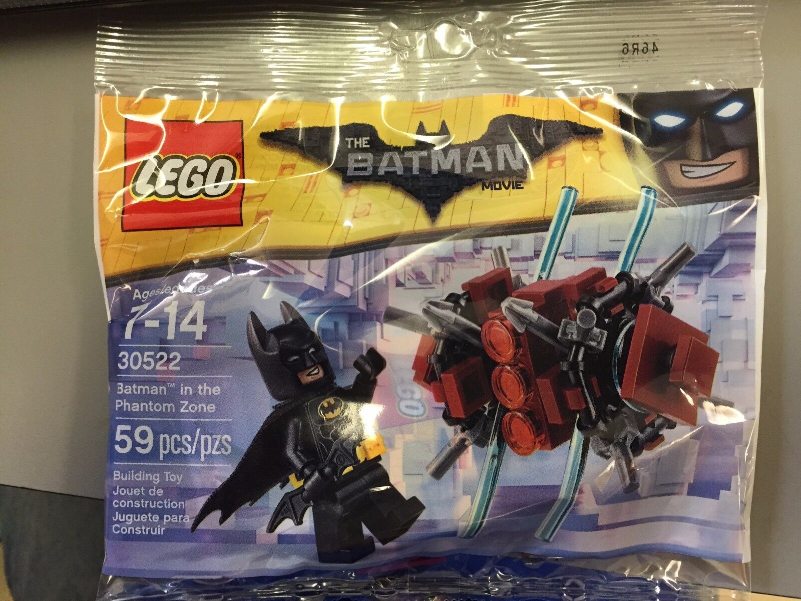 LEGO BATMAN MOVIE POLYBAG poly bag 30522 NEW Batman in the Phantom Zon -  All Sports Custom Framing