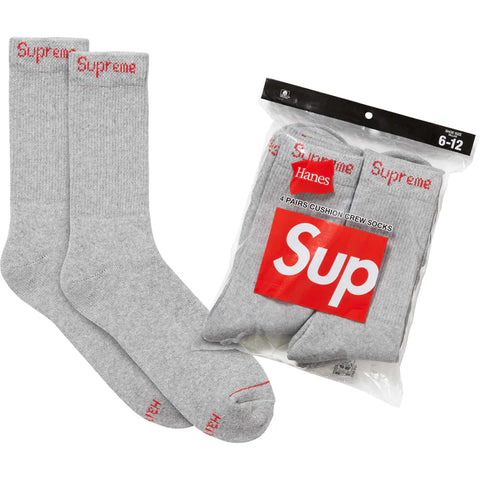 SUPREME MM6 MAISON MARGIELA HANES CREW SOCKS(1 PACK) – Trade Point_HK