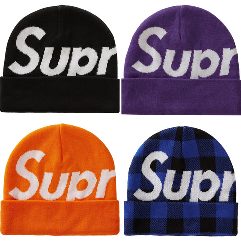 SUPREME BIG LOGO BEANIE FW21 – Trade Point_HK