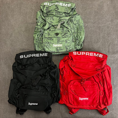 ひし型 Supreme FIELD BACKPACK ブラック2023SS | www.tegdarco.com