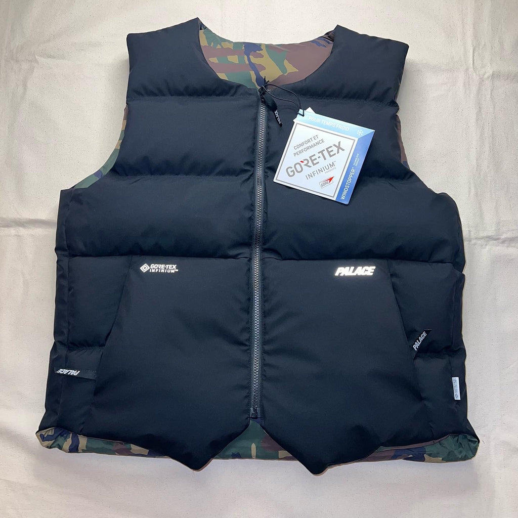 PALACE SKATEBOARDS GORE-TEX INFINIUM REVERSO DOWN VEST – Trade