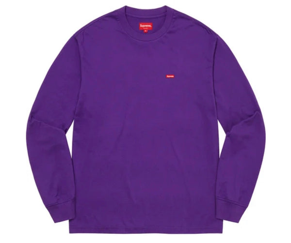 Supreme Box Logo L/S Tee Purple | nate-hospital.com