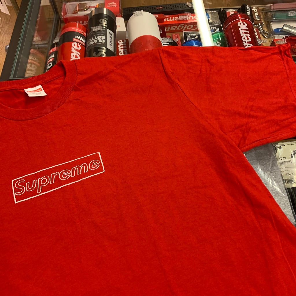 BTS テテ着用 Supreme Kaws box logo Tee | www.carmenundmelanie.at