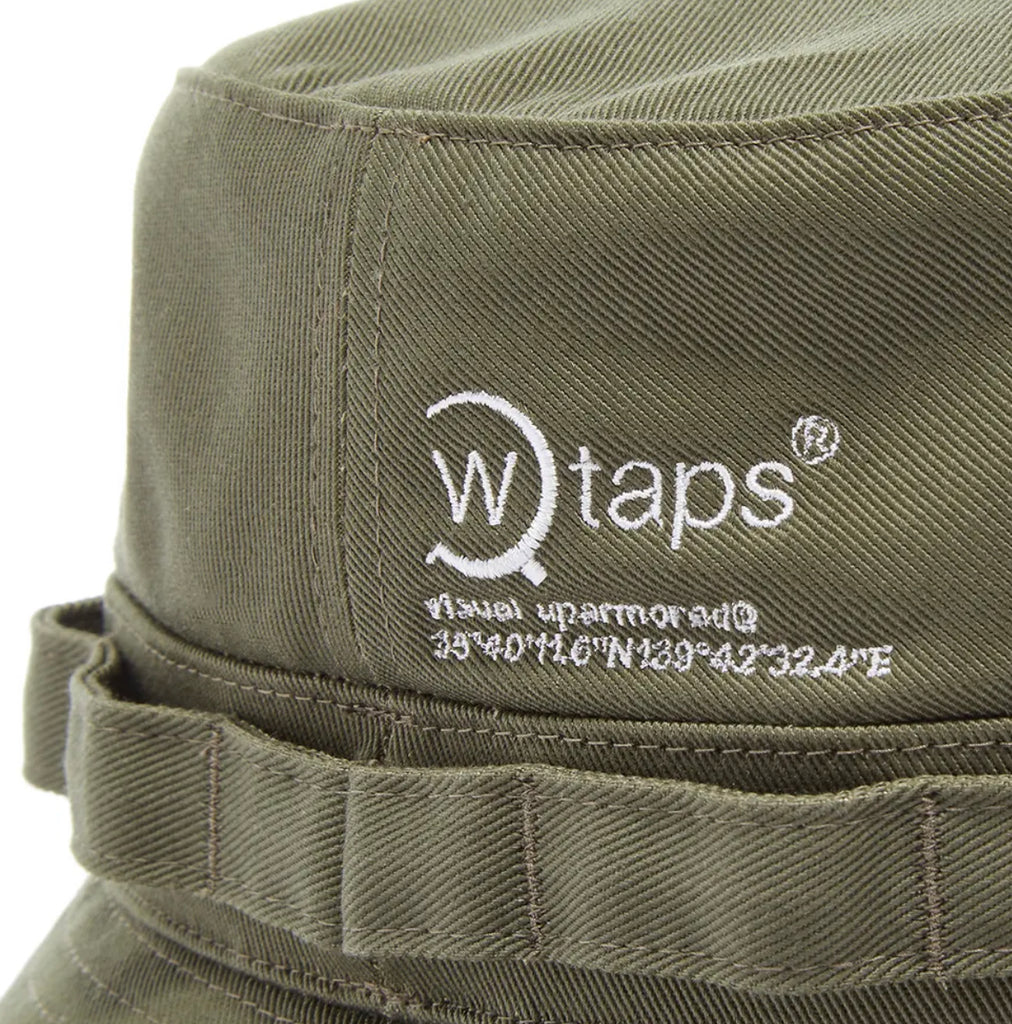 WTAPS JUNGLE HAT ブラック COTTON TWILL 02 L - 通販 - guianegro.com.br