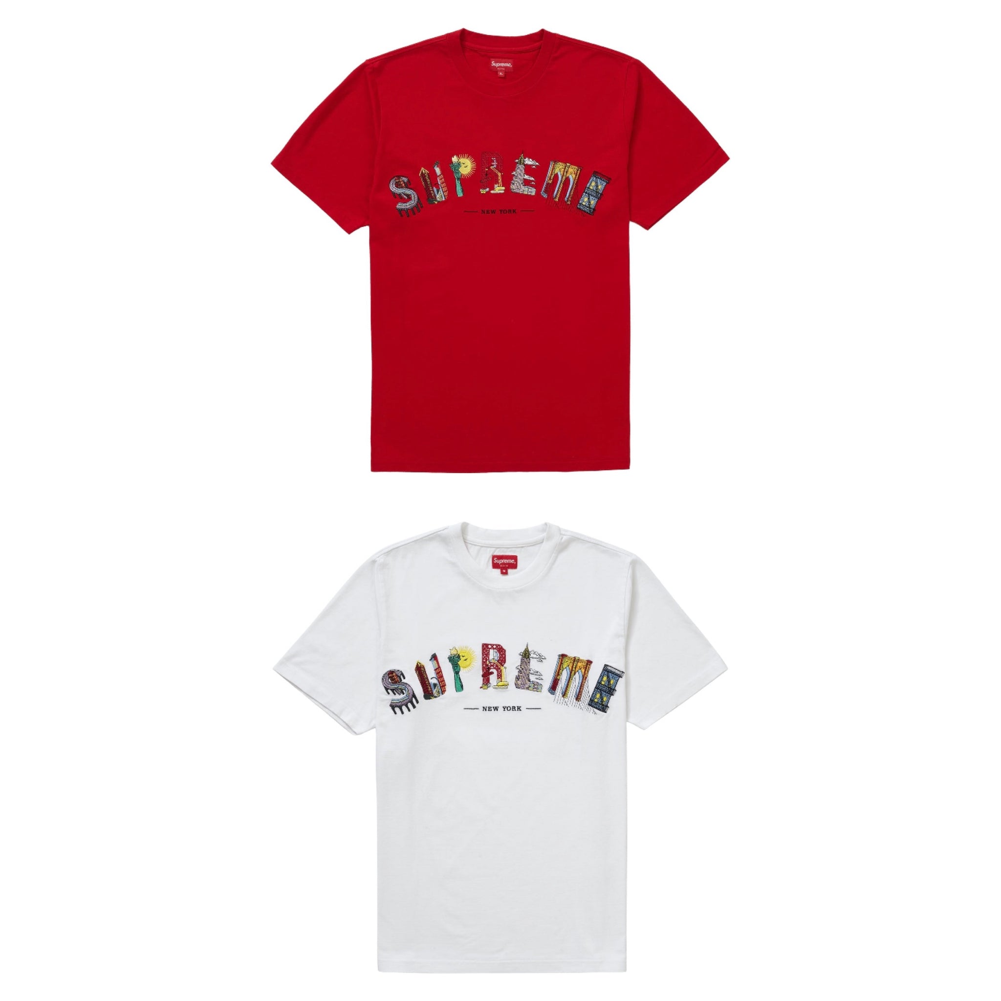 Supreme City Arc Tee 白 Sサイズ