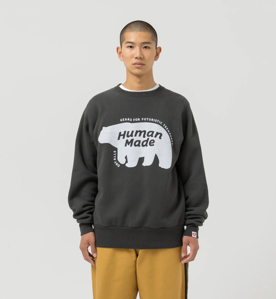 HUMAN MADE RAGLAN CREW NECK SWEATSHIRT – Trade Point_HK