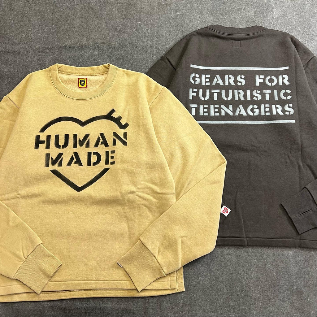 HUMAN MADE ヒューマンメイド MILITARY SWEATSHIRT - メンズファッション