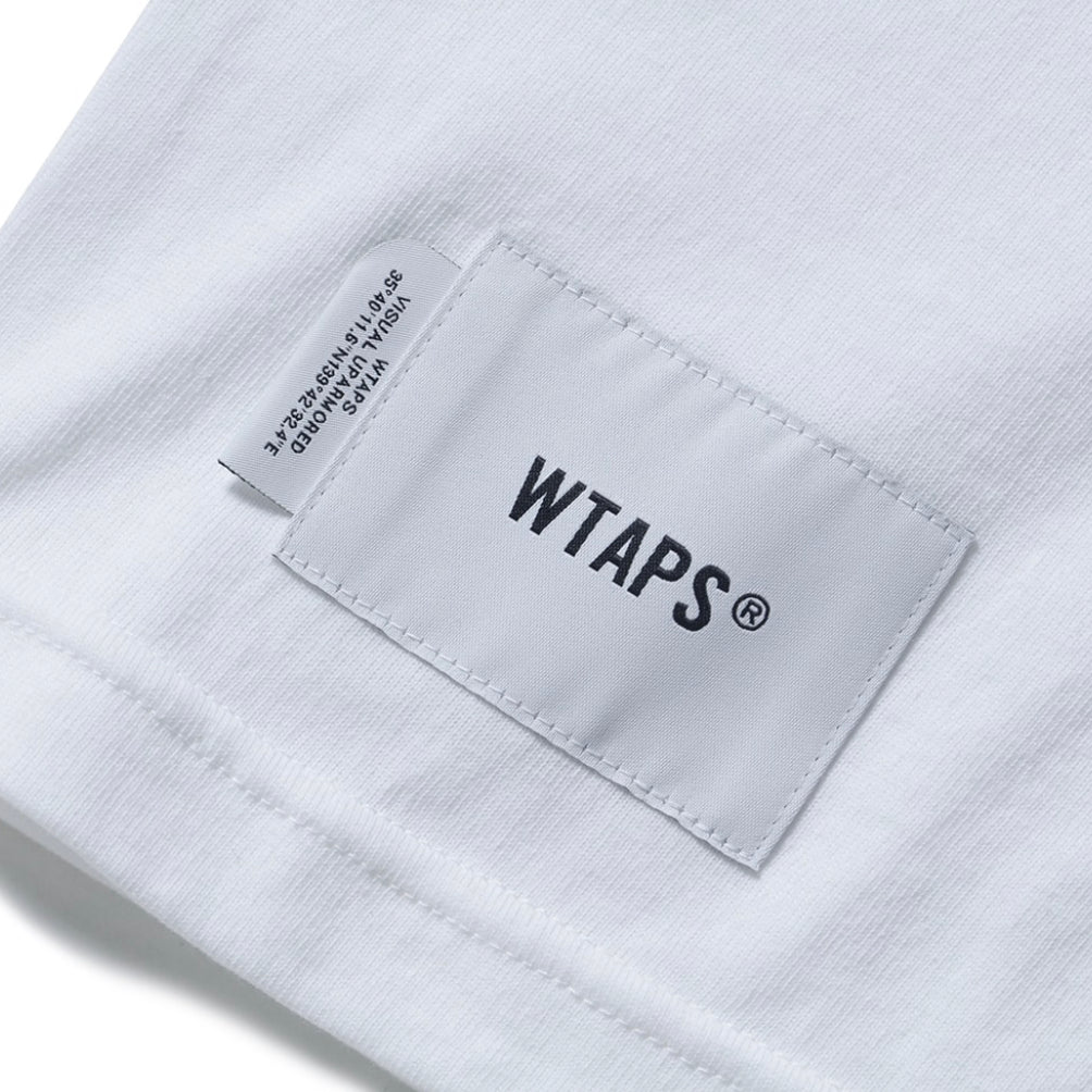 M WTAPS STANDART WHITE SS COTTON