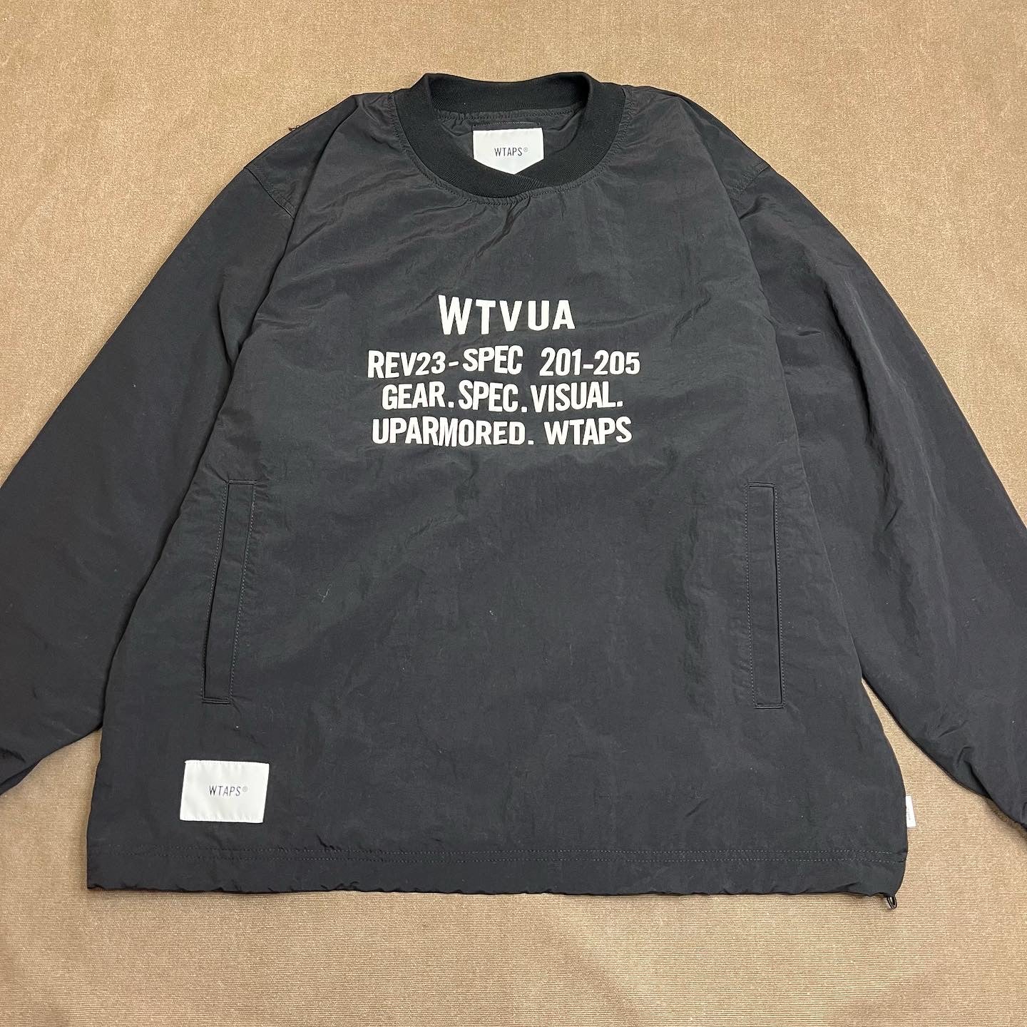 若者の大愛商品 WTAPS VISUAL UPARMORED HOODY M 黒 ecousarecycling.com