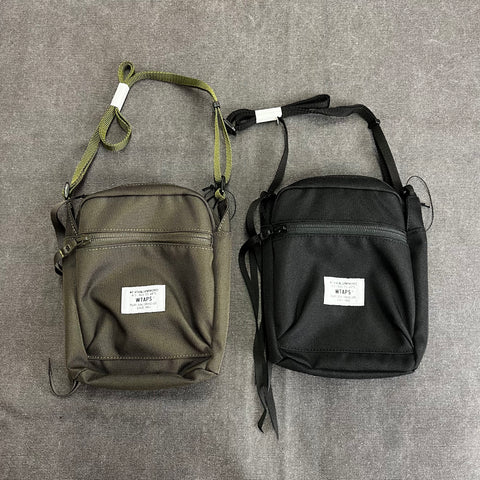 カーキ×インディゴ WTAPS RECONNAISSANCE / POUCH / POLY 22fw | www