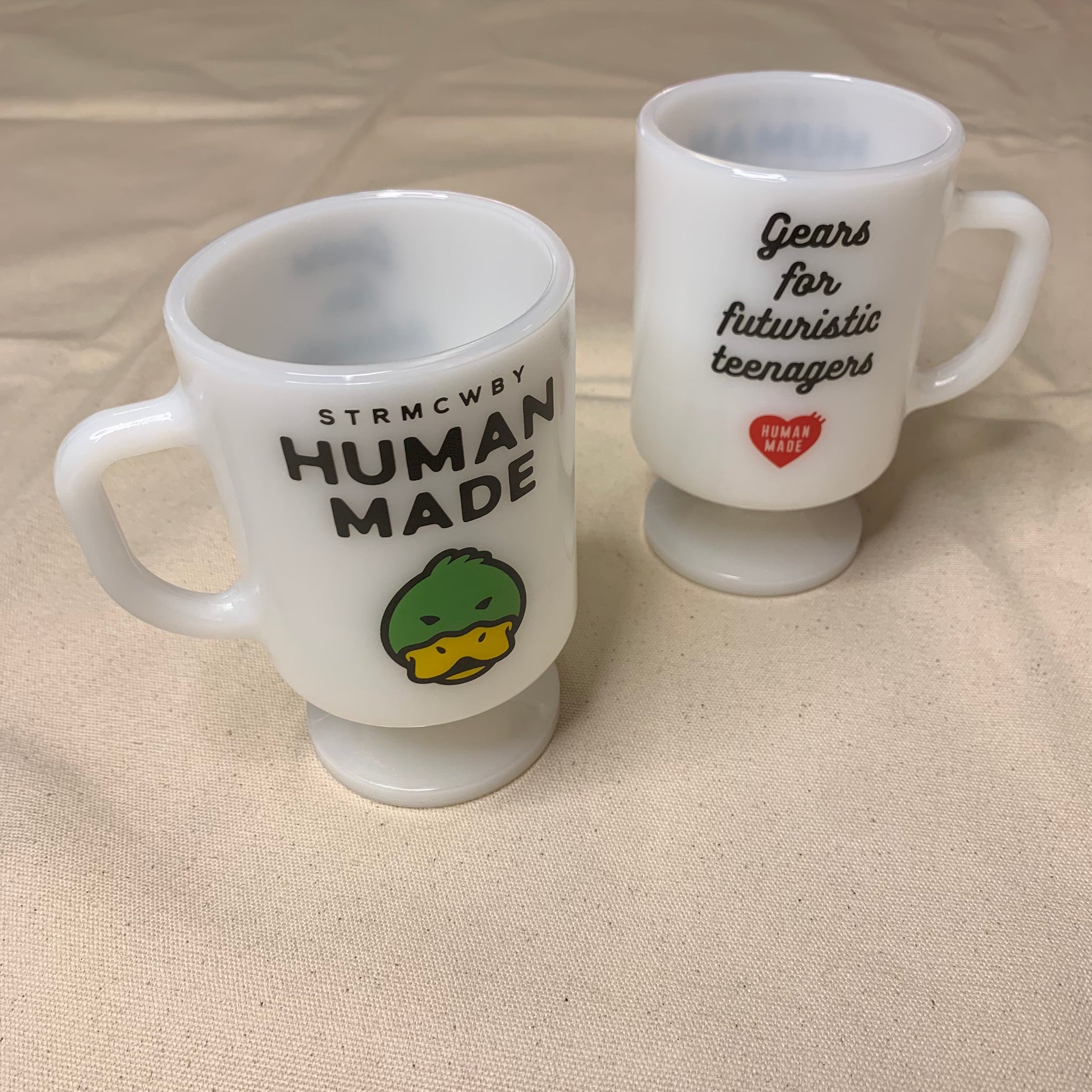 までの HUMAN MADE MILK GLASS PEDESTAL MUG GDC P7aUA-m28841386187