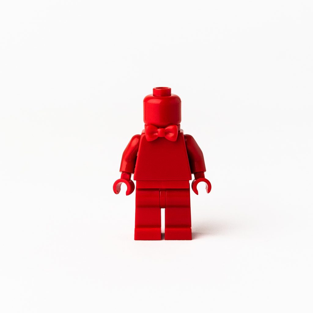 Lego® TLS102 minifigure city, everyone is awesome, red