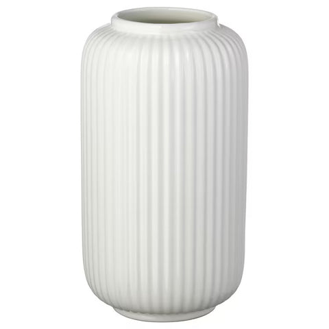 A white vase.