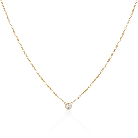Vale Jewelry Barely-There Diamond Necklace