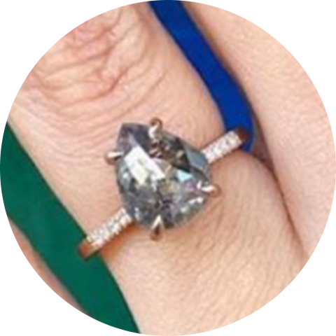 custom engagement ring from vale jewelry for Taylor S.