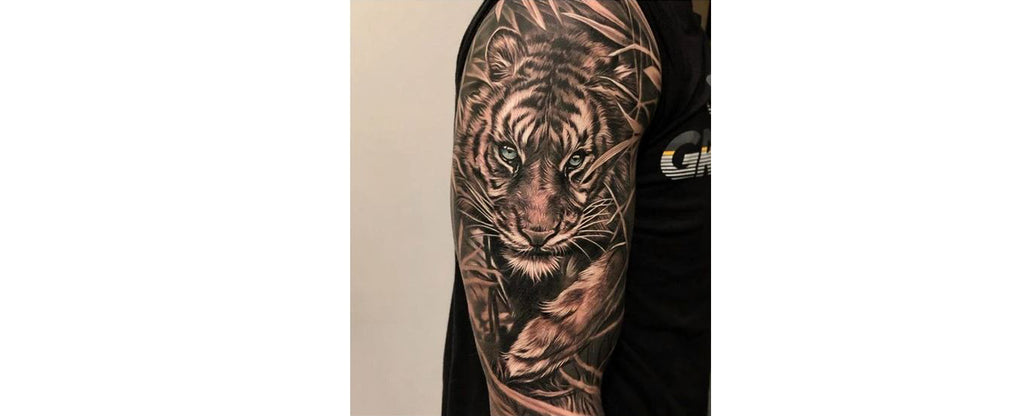 The Realistic Tiger Tattoos